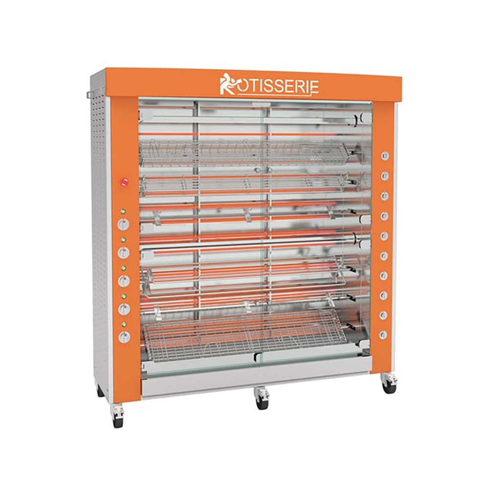 Rotisol Usa Gf E Ssp Electric Spit Commercial Rotisserie W