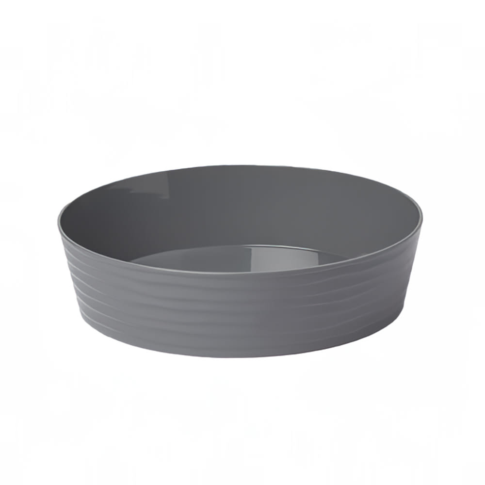 American Metalcraft B G Oz Round Del Mar Serving Bowl Plastic Gray