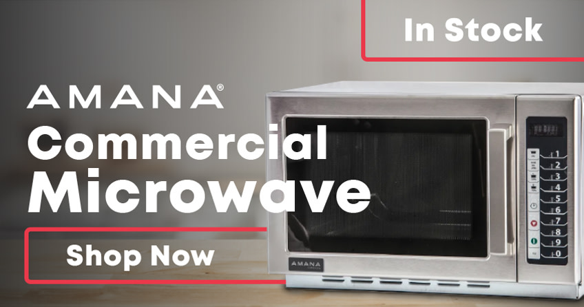 1000w Commercial Microwave w/ Touch Pad, 120v
