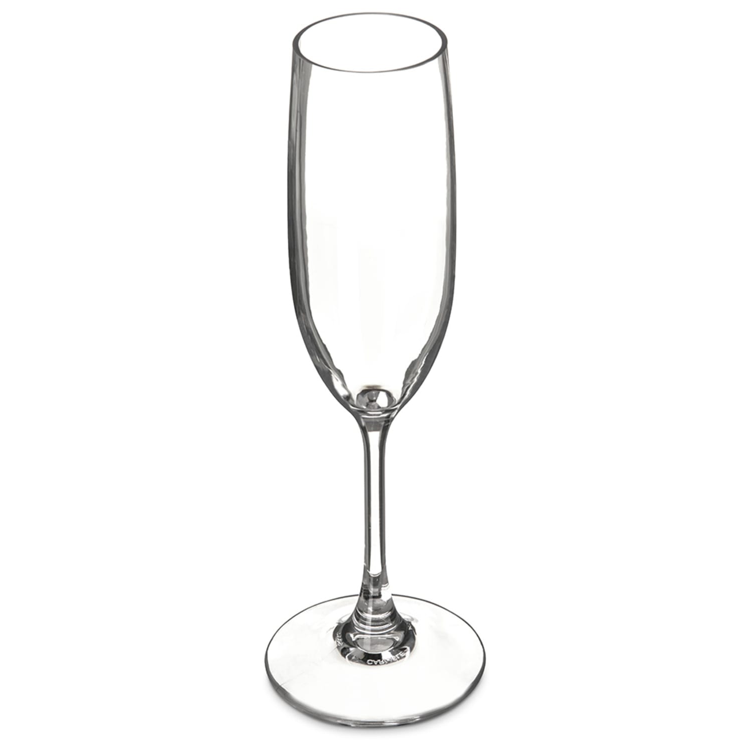 Carlisle 564407 6 oz Champagne Flute - Polycarbonate, Clear, Pack of 24