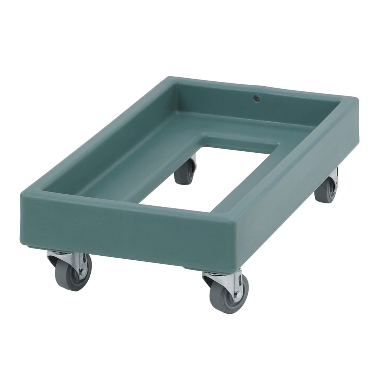 Cambro CD1327401 Camdolly for Milk Crates w/ 300 lb Capacity, Slate Blue, 3"" Swivel Casters