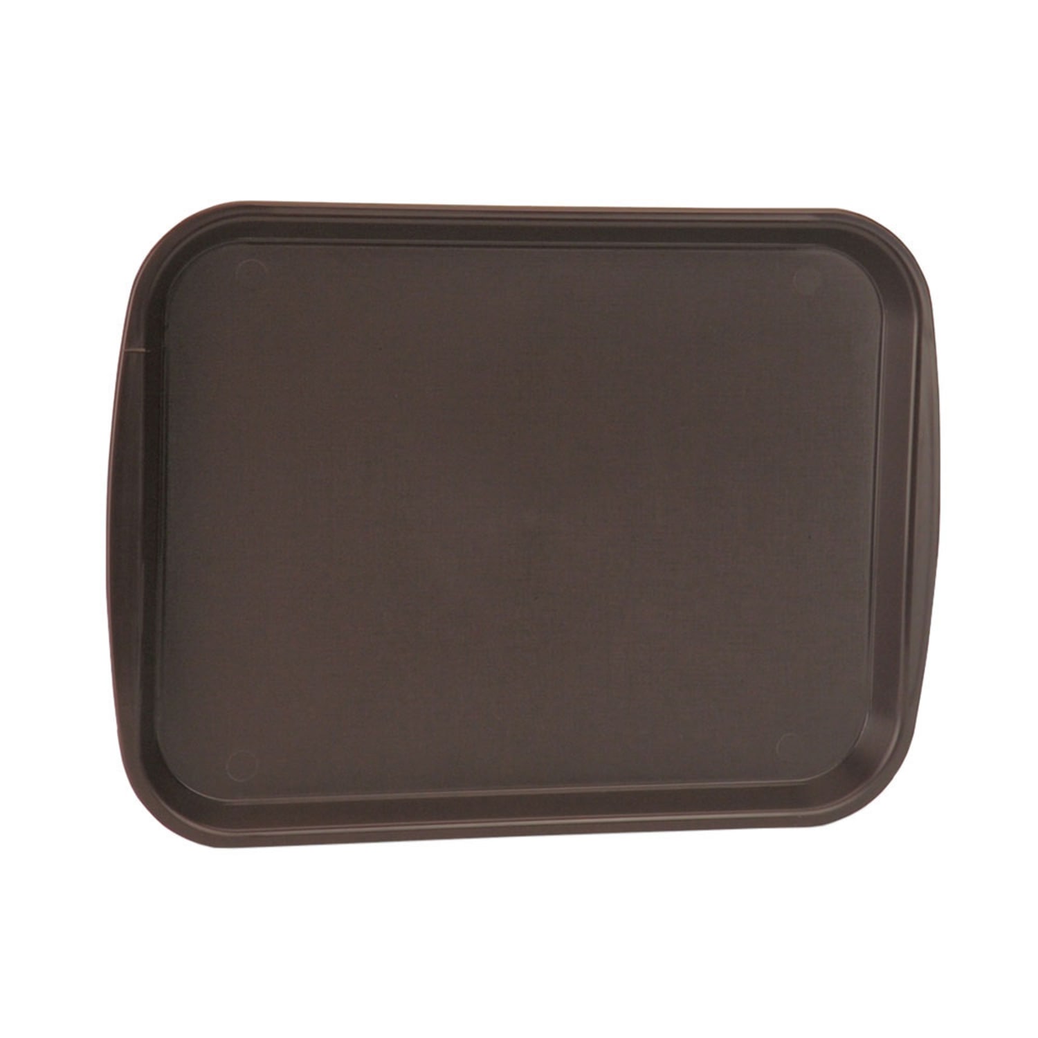 Vollrath 1217-01 Plastic Fast Food Tray - 17L x 12W, Brown, Pack of 24