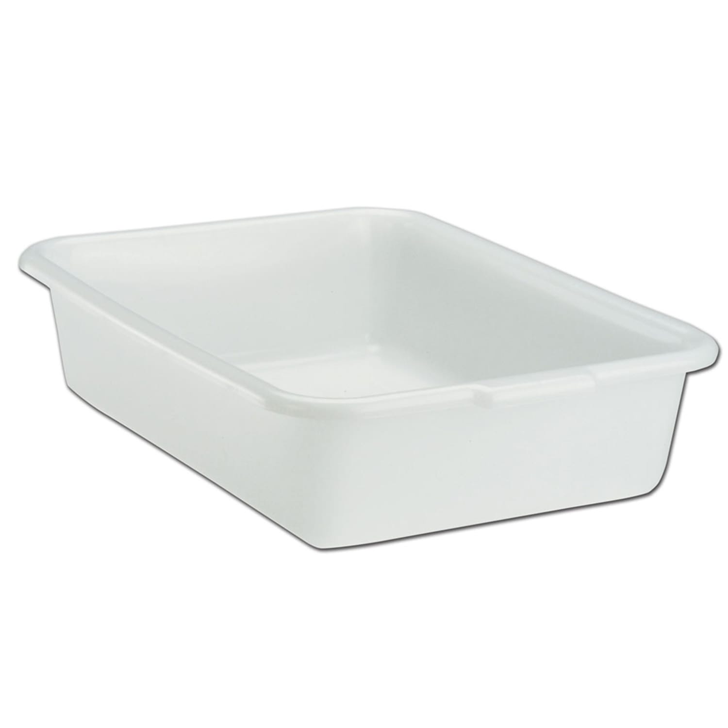 Vollrath 1521-05 Traex Bus Box - 15 3/5 x 21 3/4 x 5, White