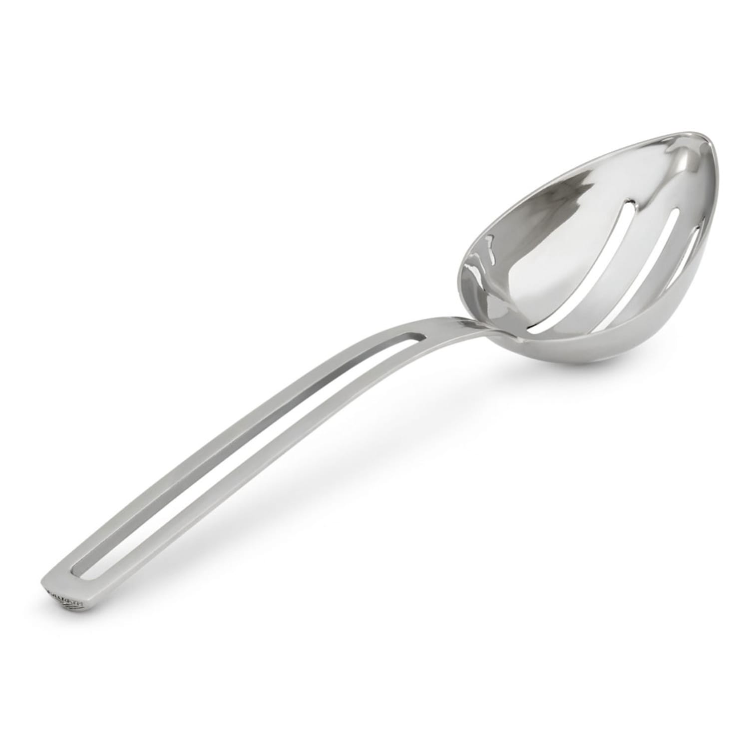 Vollrath 46729 12 3/10 Slotted Serving Spoon w/ 4 oz Capacity, Stainless, Silver