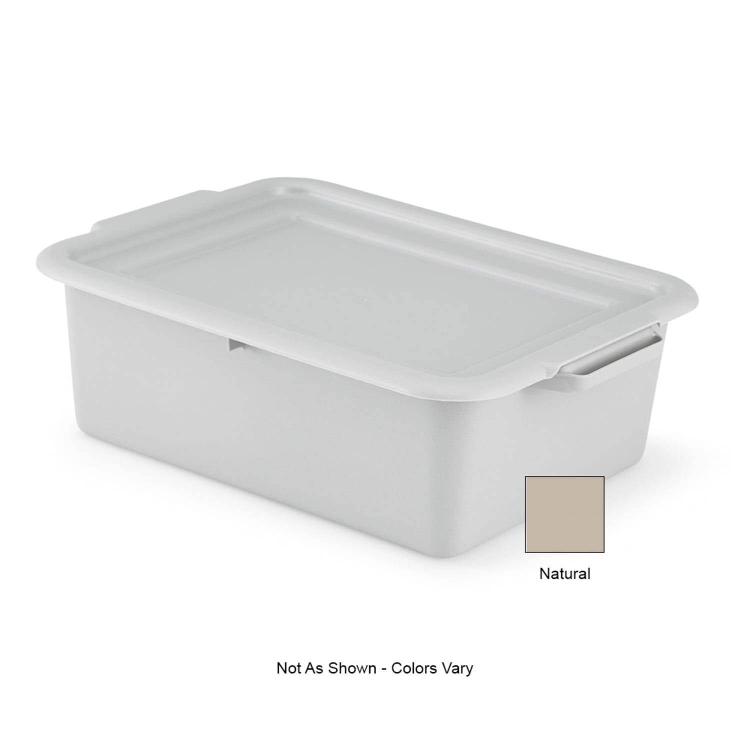 Vollrath 52422 Signature Bus Box Lid - 20 x 15 for Signature & Traex 5 & 7, Natural, Beige, 1 Dozen