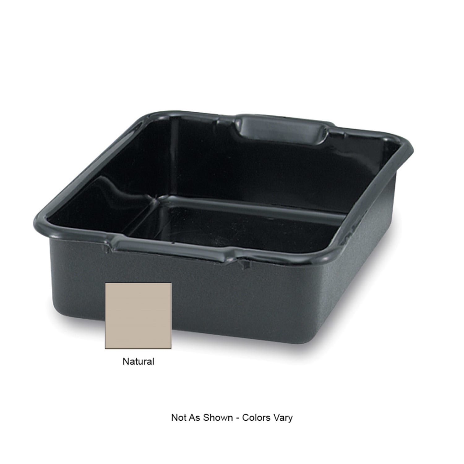 Vollrath 52615 Signature Bus Box - 20 x 15 x 5, Natural, Beige, 1 Dozen