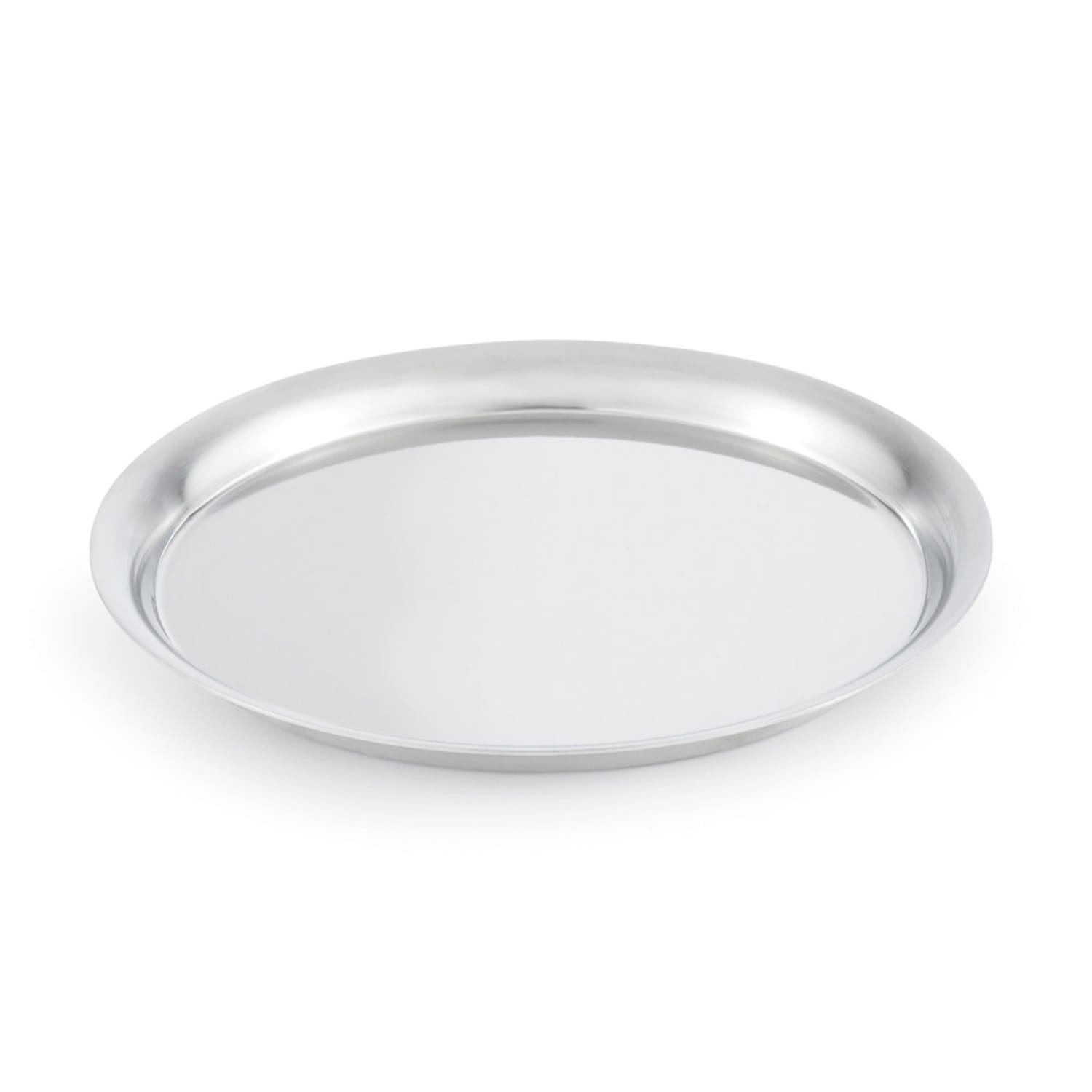 Vollrath 82006 7 1/4 Round Tray Cover - 18 ga Stainless, Silver, Set of 3