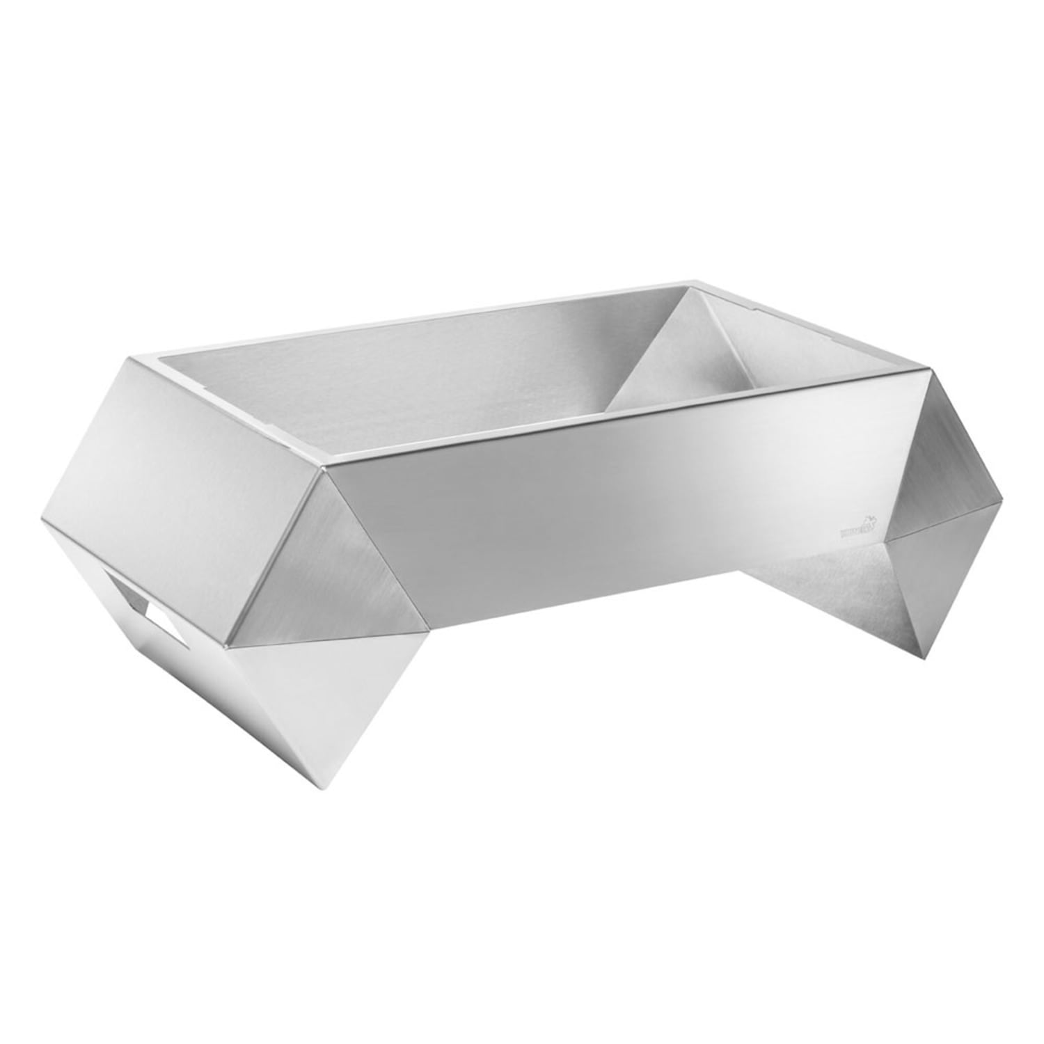 Rosseto SM254 Rectangular Warmer Base - 28 x 16 5/8, Stainless, Stainless Steel