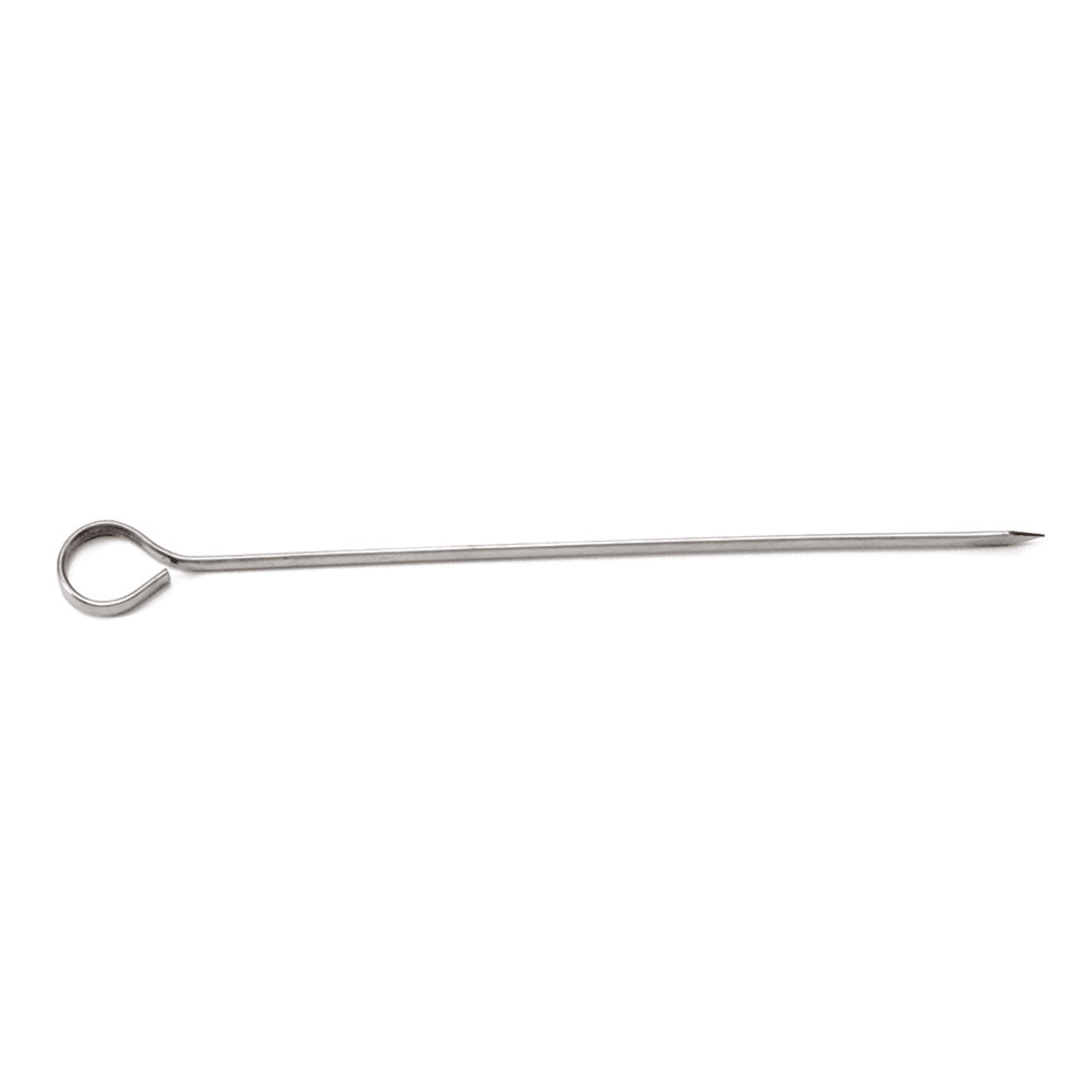 Tablecraft 308 8 Stainless Steel Oval Skewer, Silver, 5 Dozen