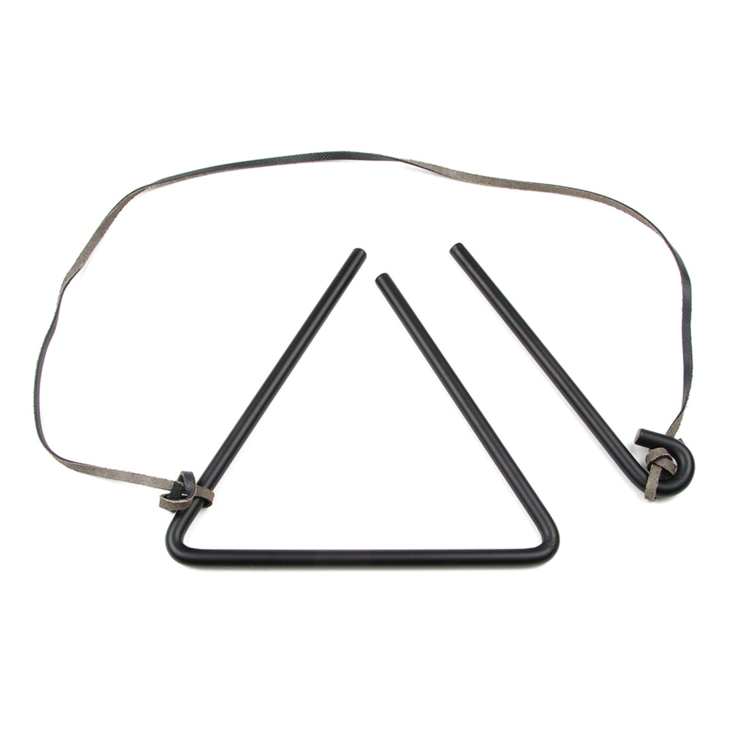 Lodge A5-5 Chuckwagon Dinner Bell w/ Black Striker & Leather Hanging Strap