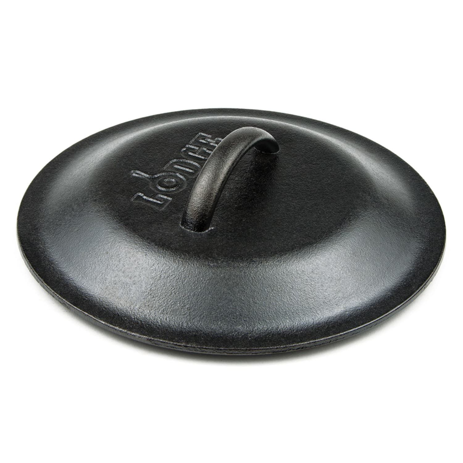 Lodge L5IC3 8 Cover for L5SK3, L5RPL3, & L2SP3 - Round, Self-Basting Iron, 8"", Black