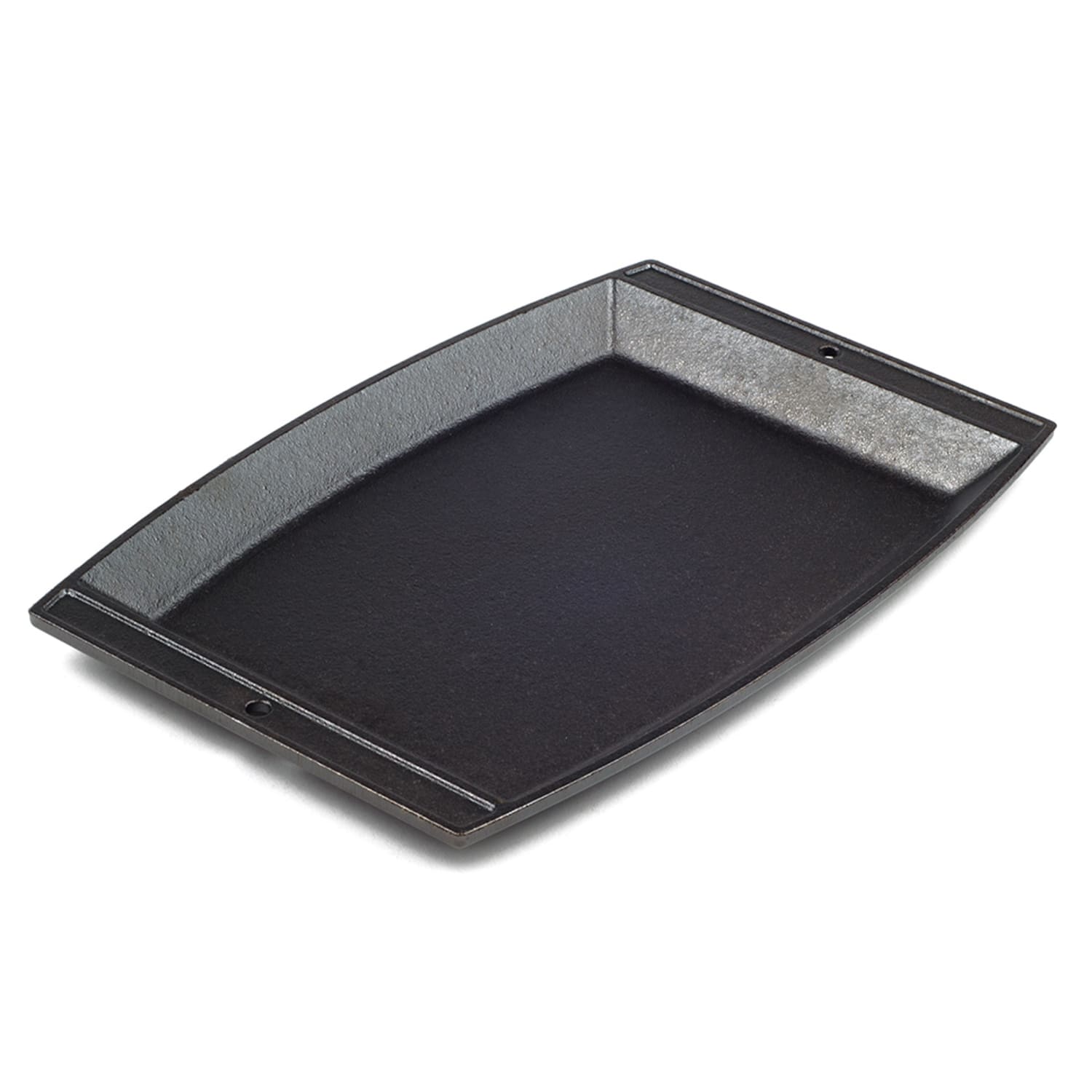 Lodge LSCP3 Rectangular Griddle Pan - 11 9/16 x 7 3/4, Cast Iron, Black