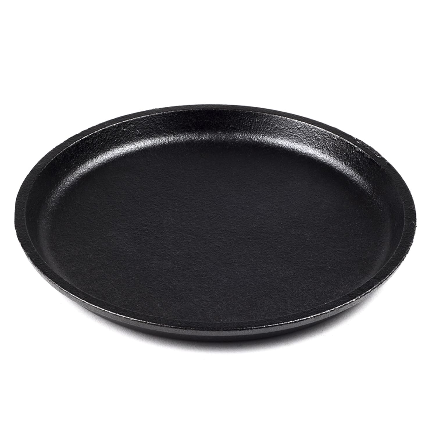 Lodge L5OGH3 7 3/8 Round Griddle Pan, Cast Iron, Black