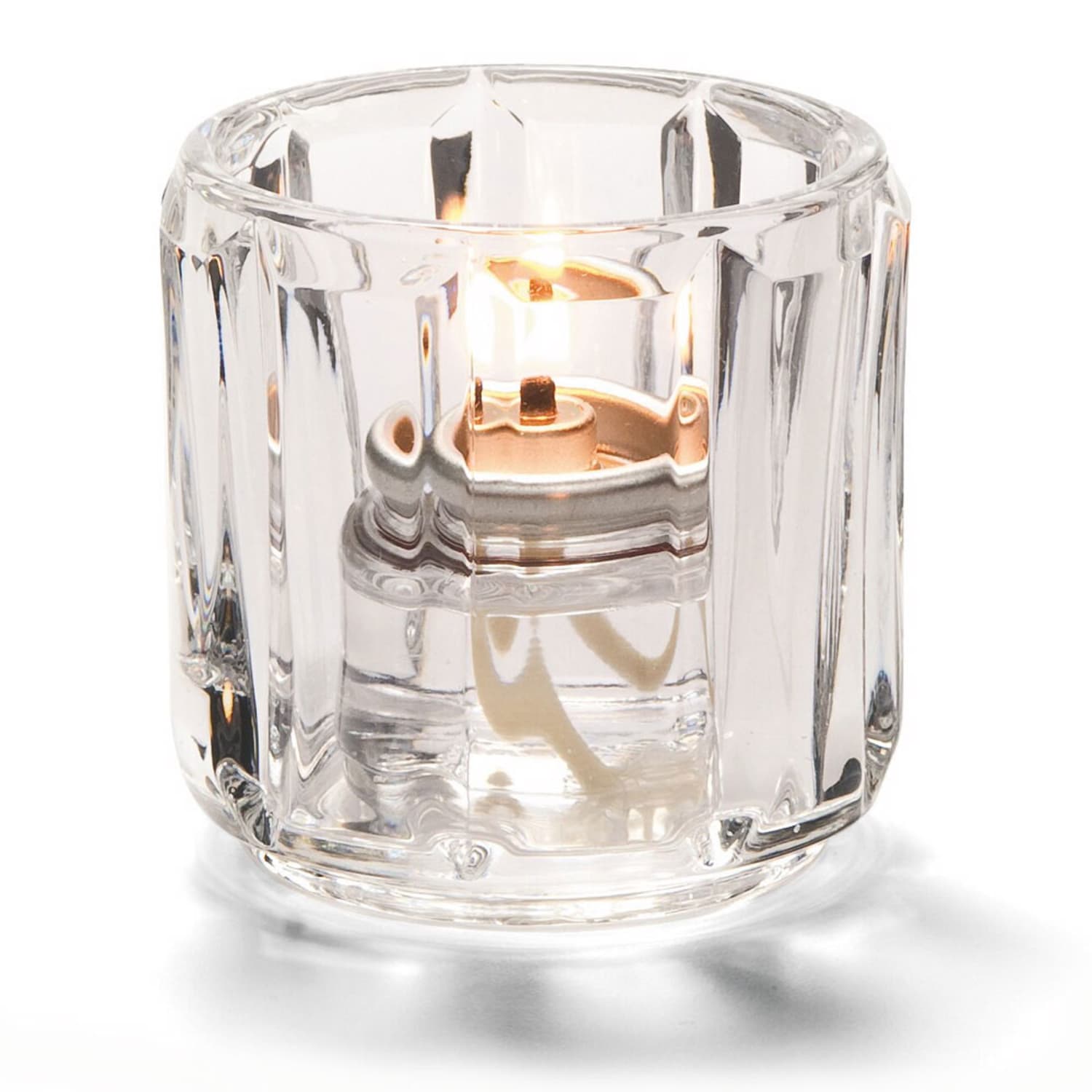 Hollowick 5690C Tealight Lamp for HD8 Fuel Cells, 2 1/2 x 2 3/8, Glass, Clear