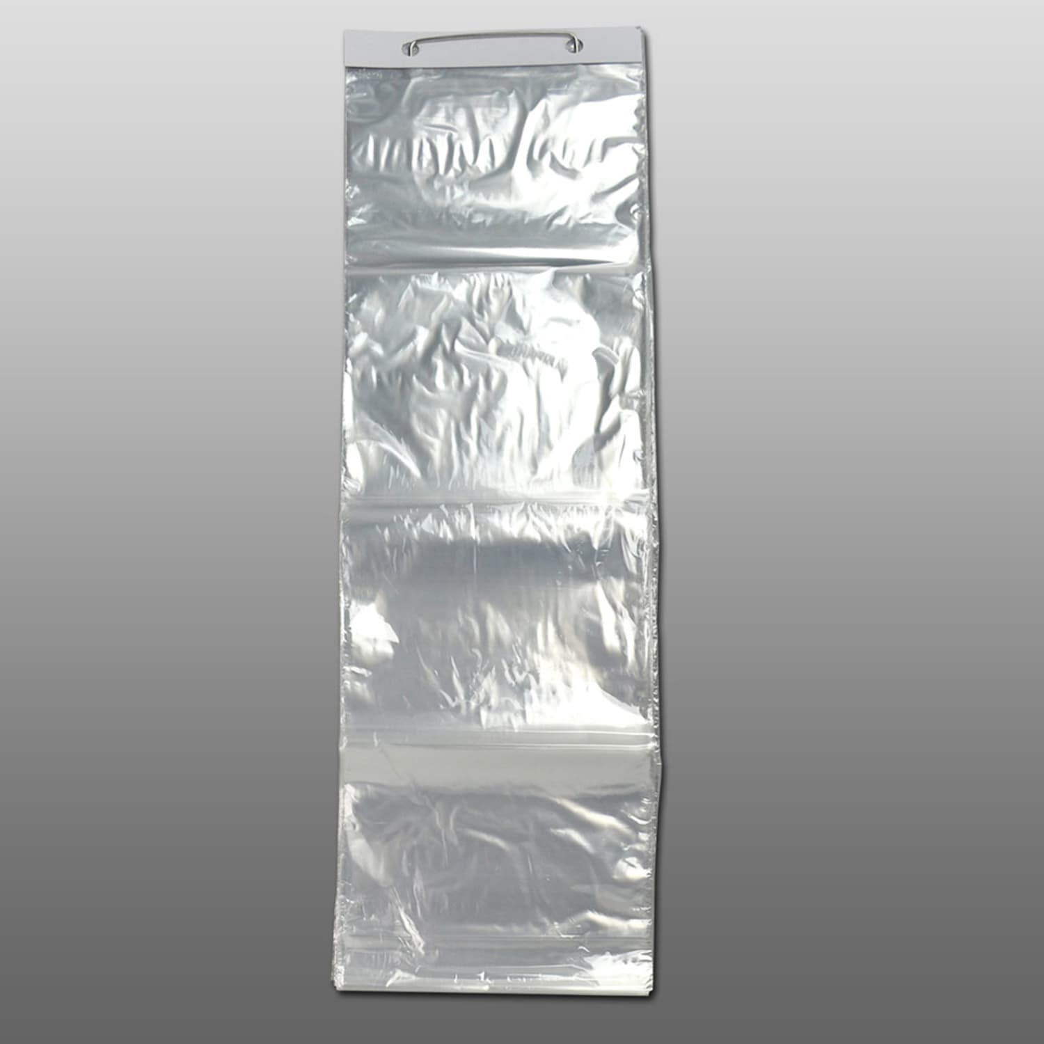 LK Packaging P8F0916+4BGW Bottom Gusset Food Storage Bag w/ Wicket Dispenser - 16 x 9, Poly, Clear