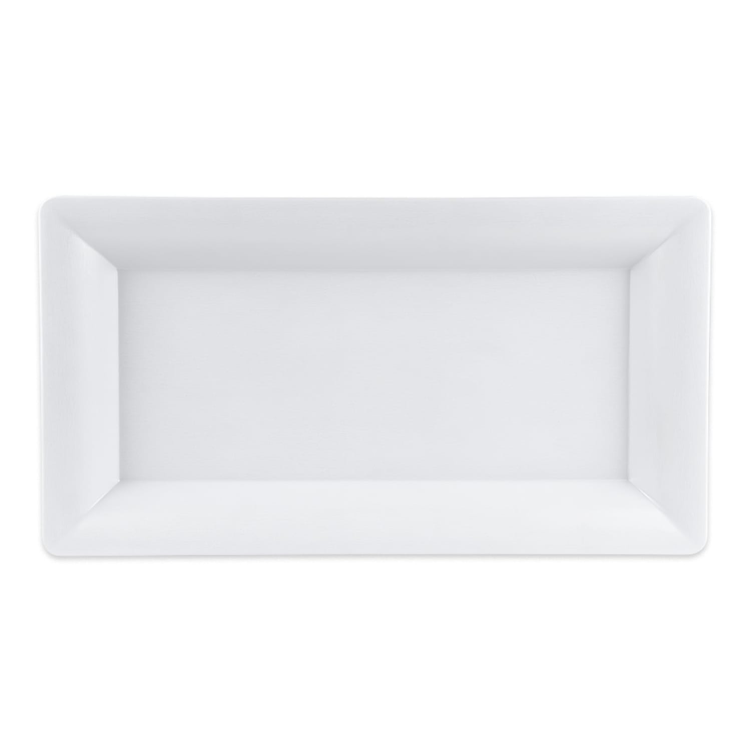 GET ML-109-W Rectangular Display Tray, 10 1/4 x 19, Melamine, White, Pack of 3