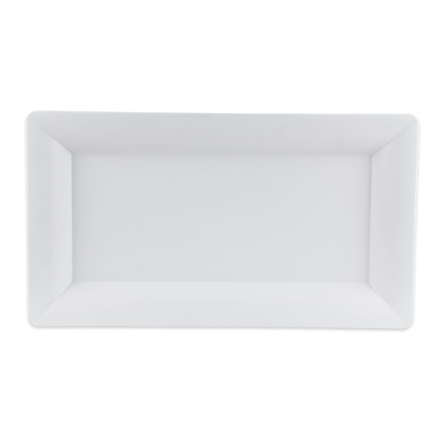 GET ML-110-W Rectangular Display Tray, 12 x 21, Melamine, White, Pack of 3