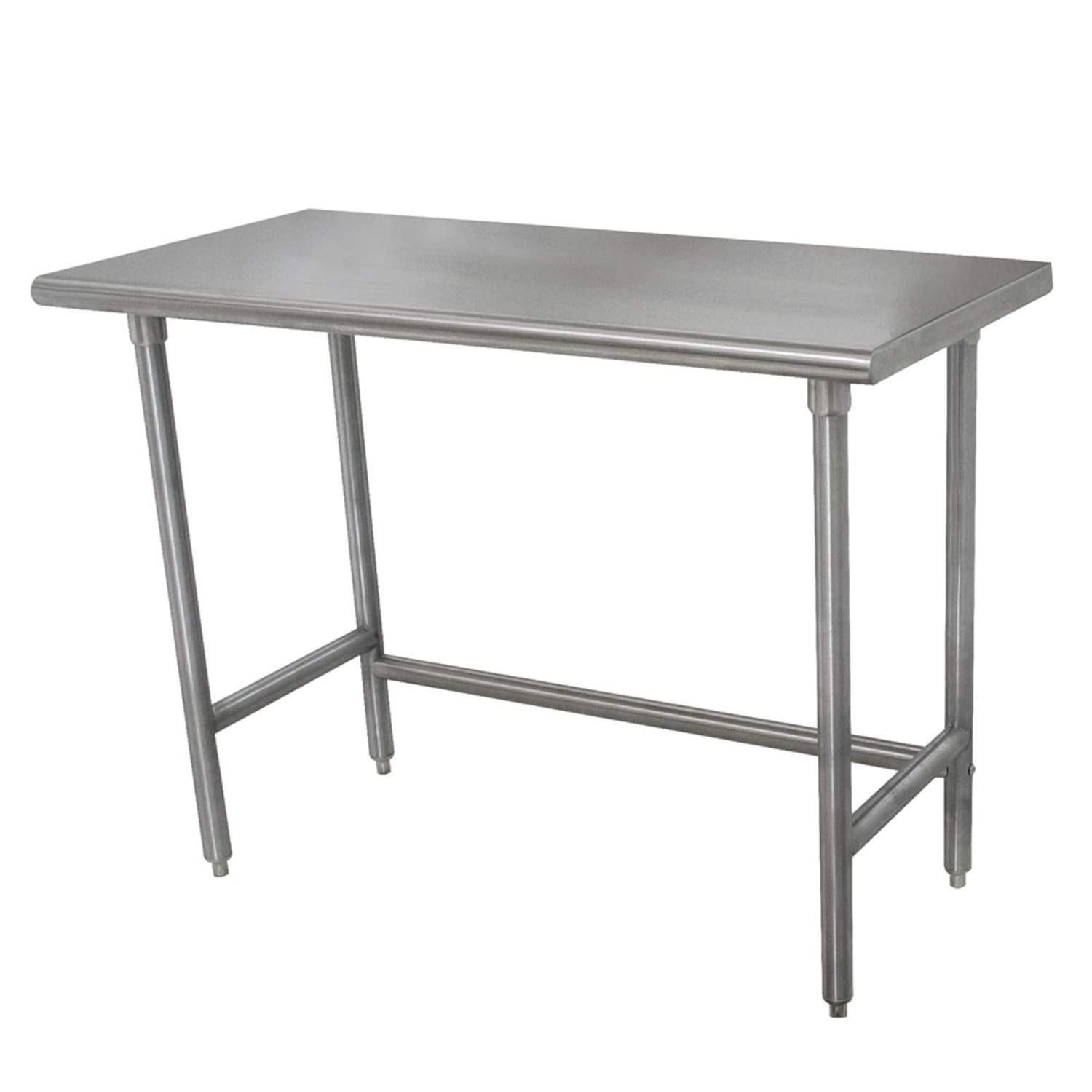 Advance Tabco TELAG-242-X 24 16 ga Work Table w/ 430 Series Stainless Steel Flat Top, Stainless Steel, Sound Deadened Top