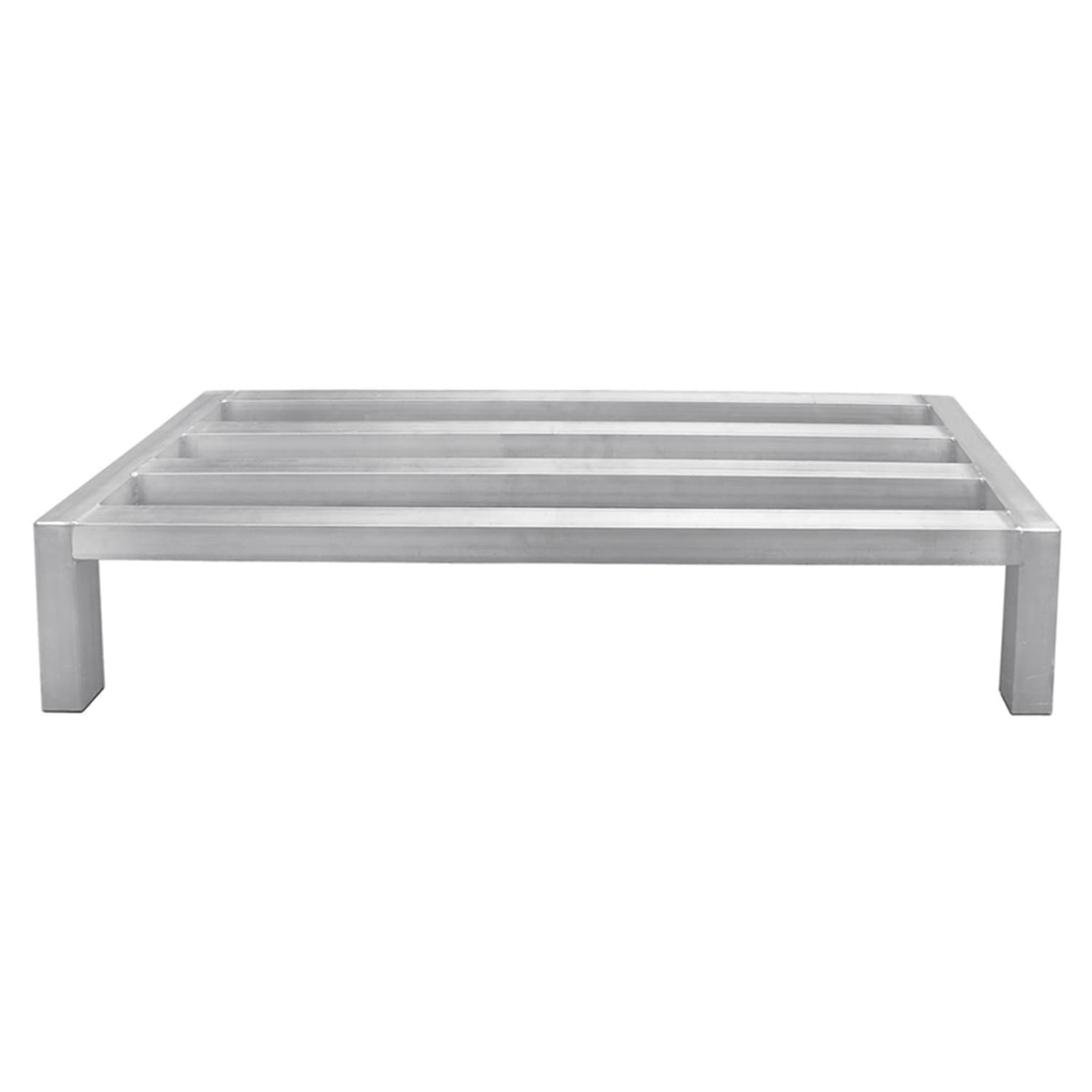 Update DNRK-2024 24 Stationary Dunnage Rack w/ 1800 lb Capacity, Aluminum, Welded Aluminum, 24"" x 20"", Silver