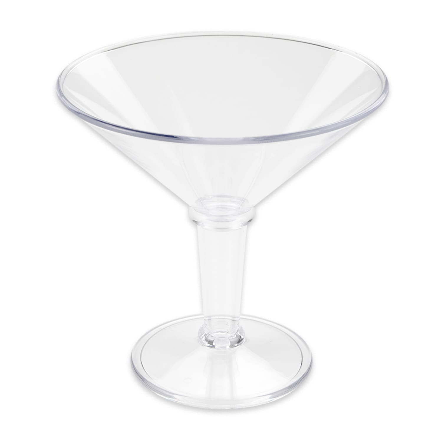 GET SW-1419-1-SAN-CL 48 oz Super Martini Glass, SAN Plastic, Clear, Pack of 3