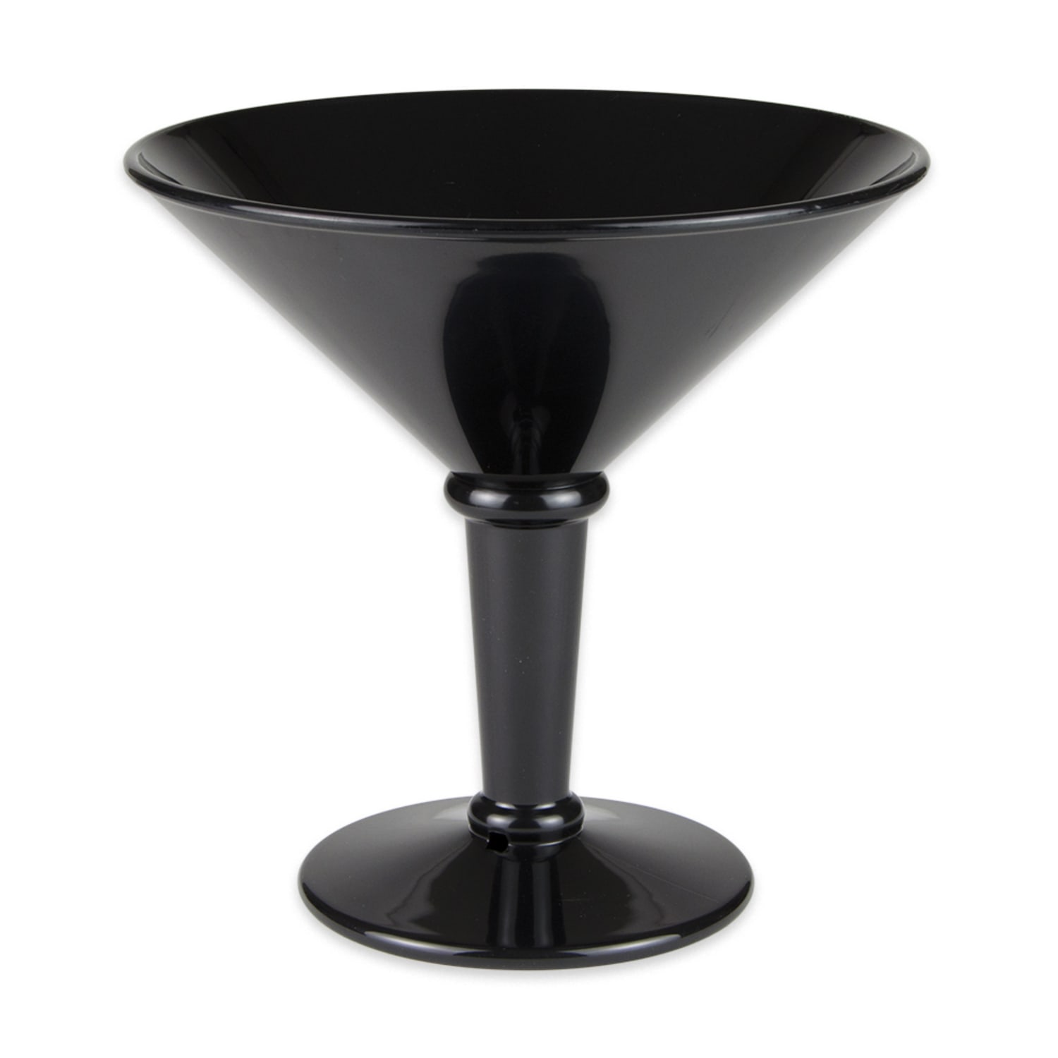 GET SW-1419-BK 48 oz Super Martini Glass, SAN Plastic, Black, Pack of 3