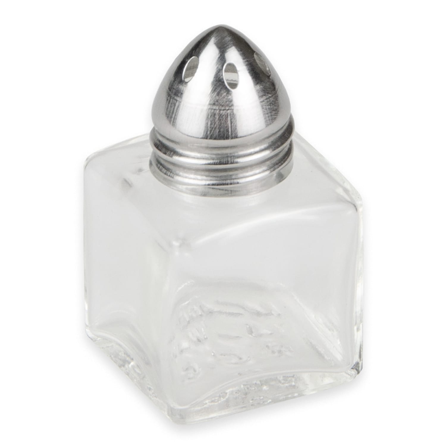 American Metalcraft SP125 1/2 oz Salt/Pepper Shaker - Glass, 2H, Clear, Pack of 24