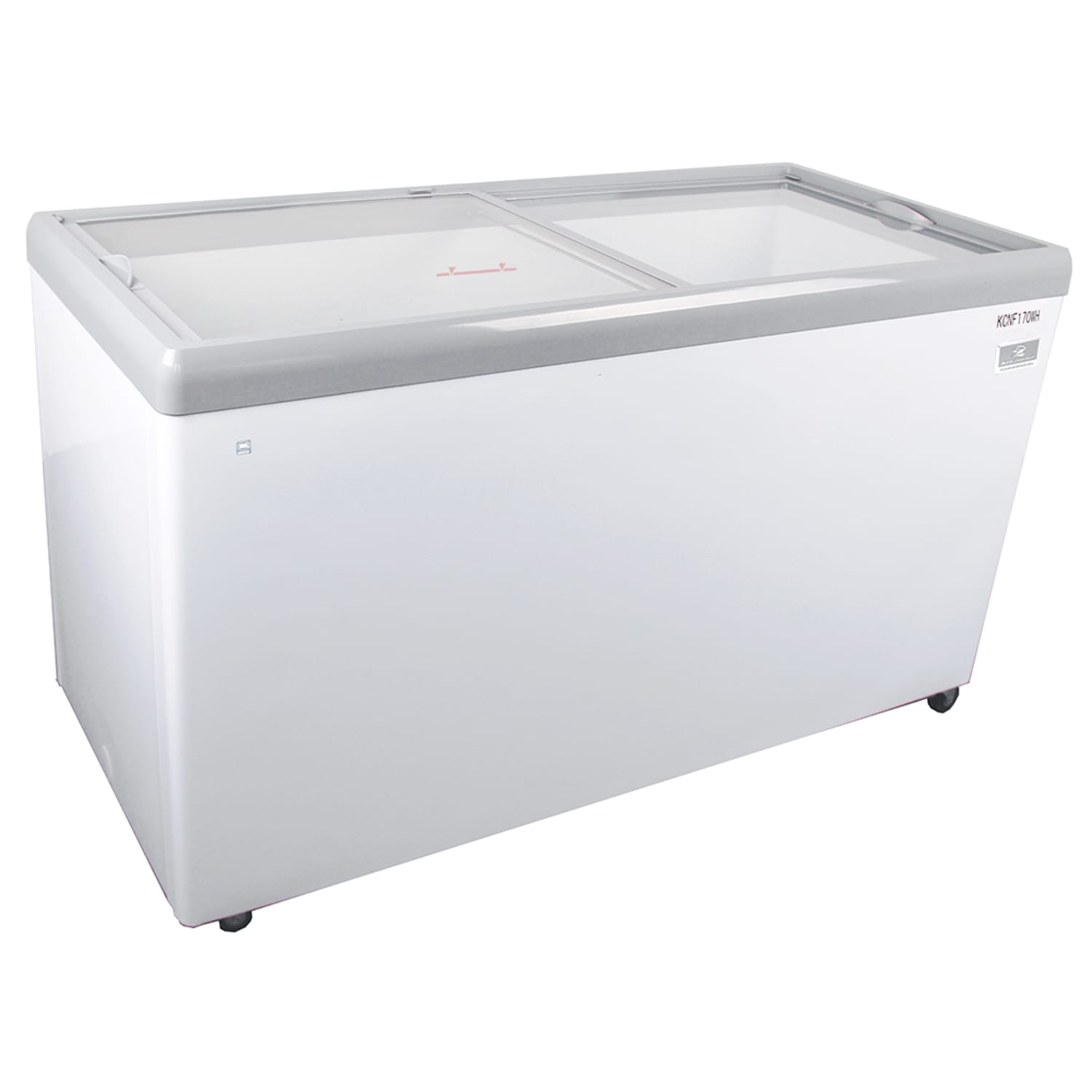 Kelvinator Commercial KCNF170WH 71 Mobile Ice Cream Freezer w/ 1 Basket - White, 115v, 18 Cu. Ft