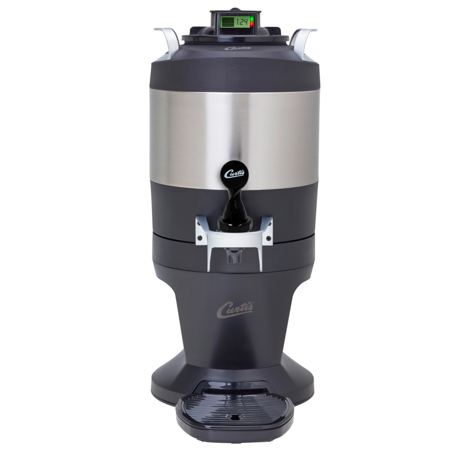 Curtis TFT1G3 1 gal Thermal FreshTrac Coffee Dispenser, Programmable Timer, Stainless Steel