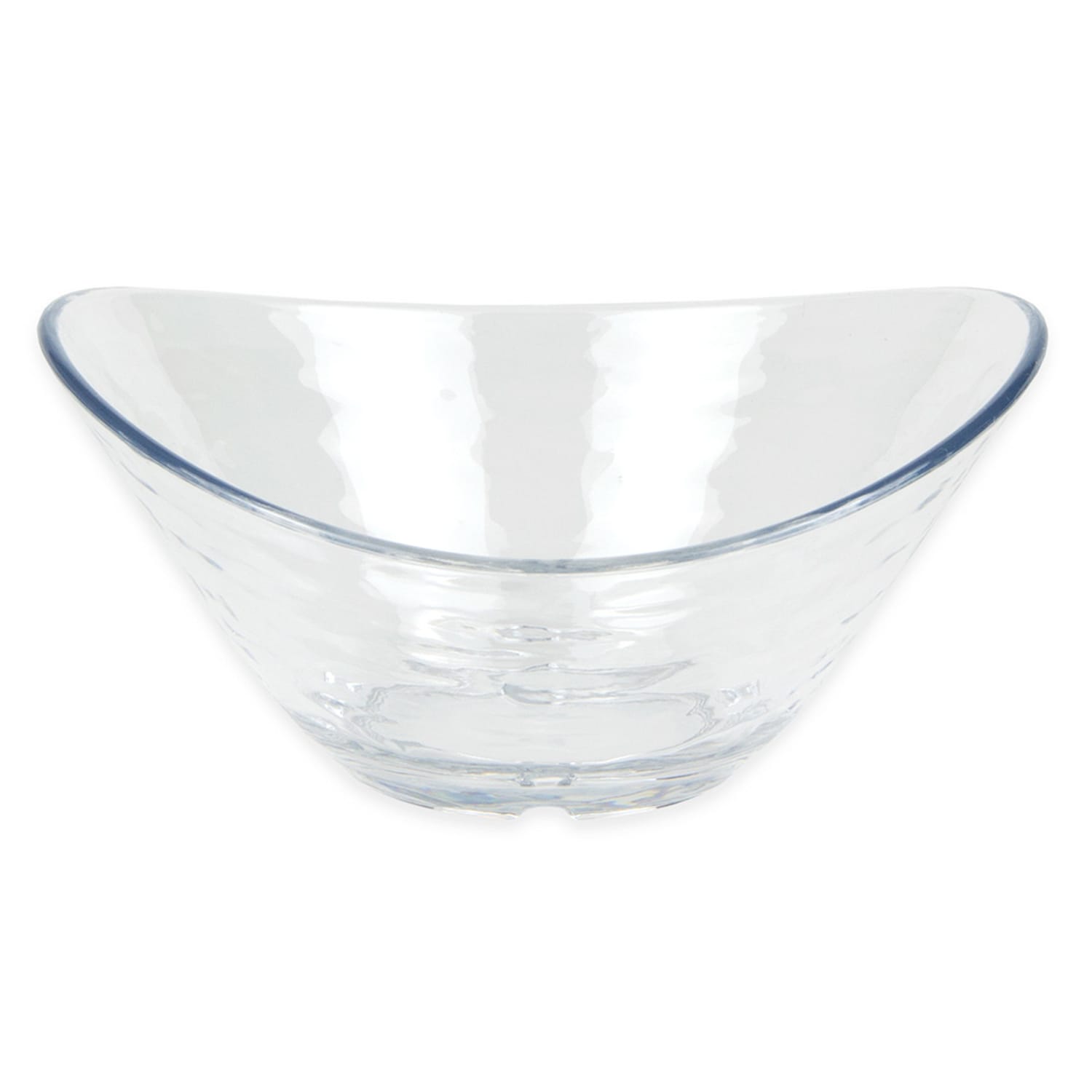 Libbey 92396 Oval Snack Bowl, 5 1/8 x 4 1/2 x 2 3/8, Plastic, 1 Dozen