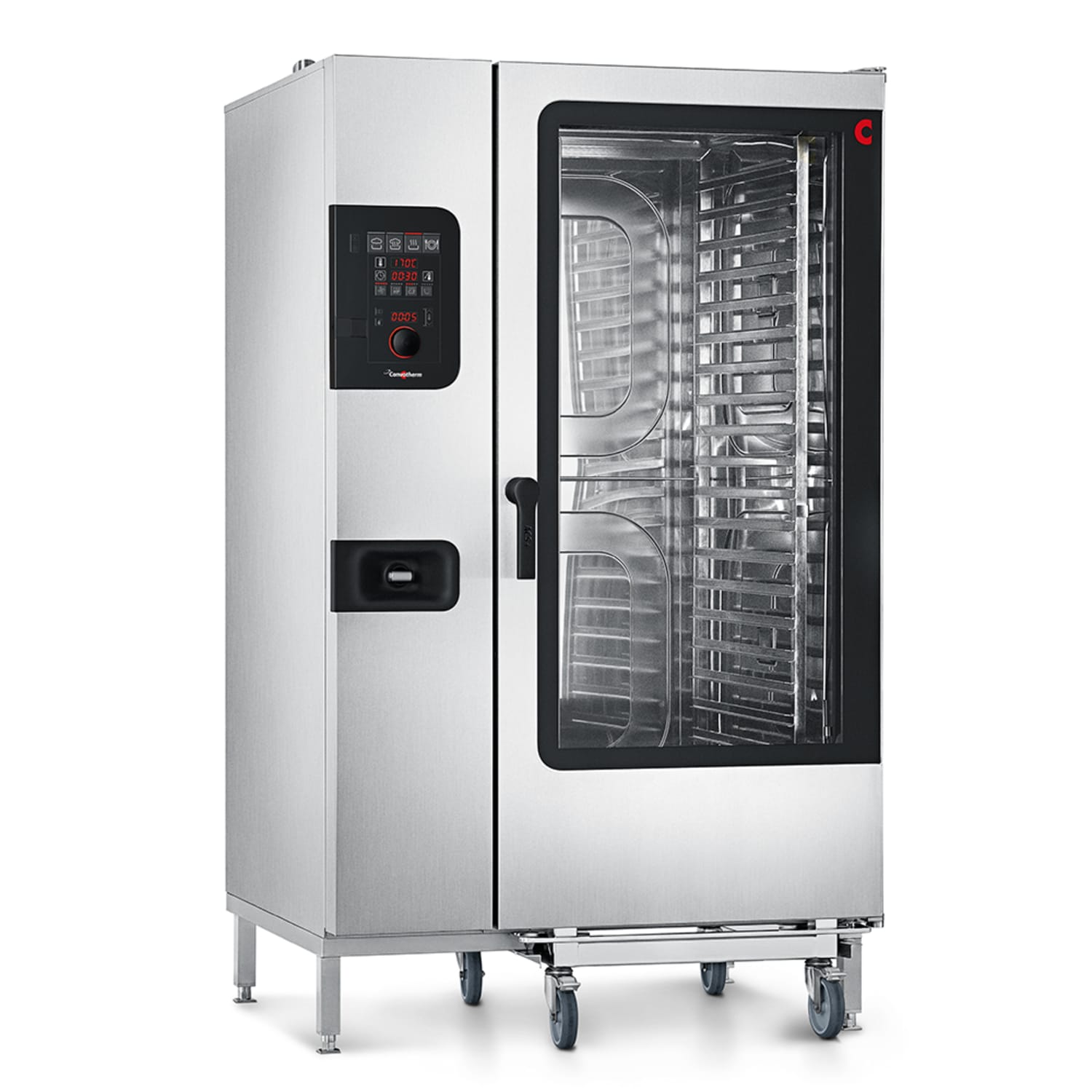 Convotherm C4 ED 20.20EB Full-Size Roll-In Combi Oven, Boiler Based, 208 240v/3ph, (20) 18"" x 26"" Pan Capacity, Stainless Steel