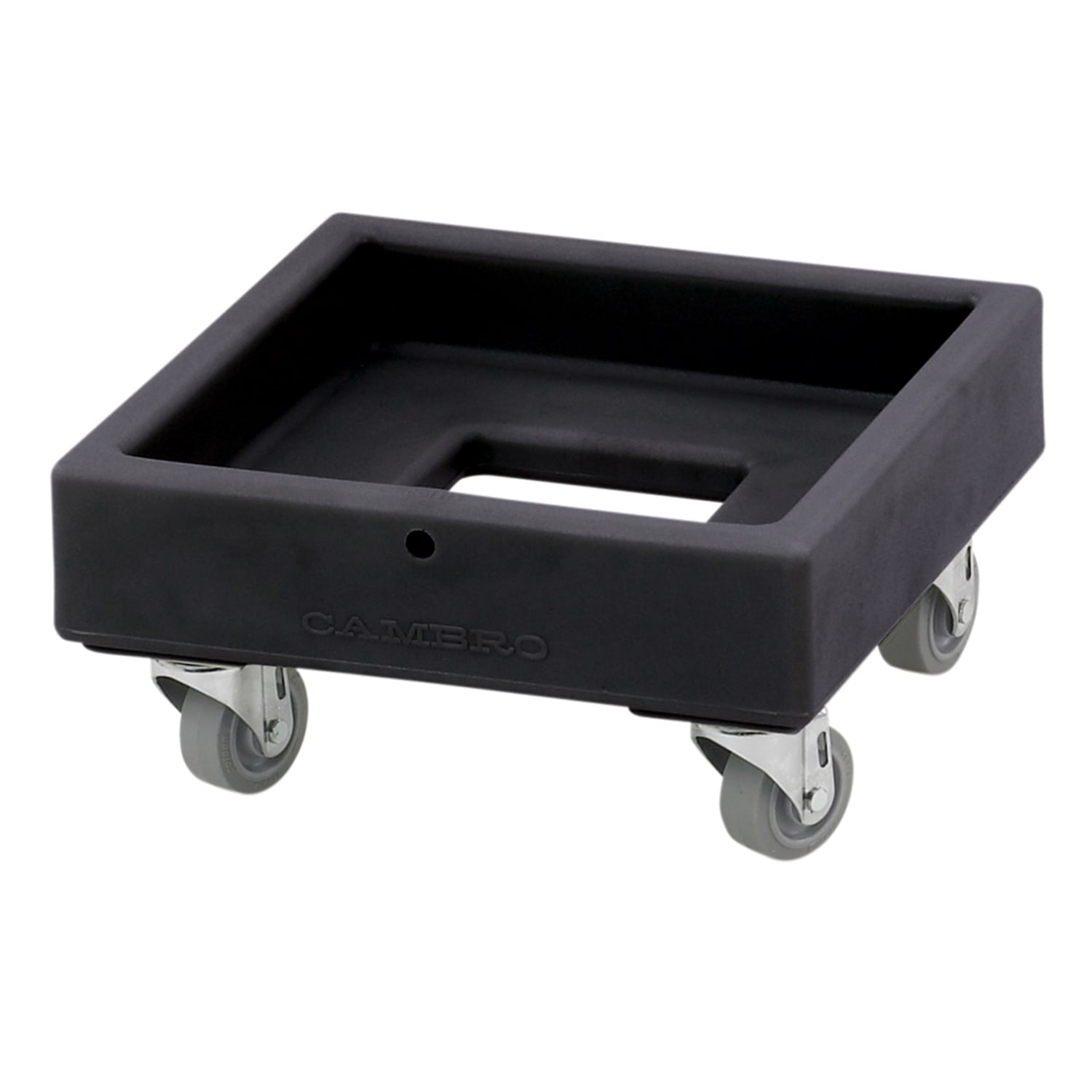 Cambro CD1313110 Camdolly for Milk Crates w/ 250 lb Capacity, Black, 3"" Swivel Casters