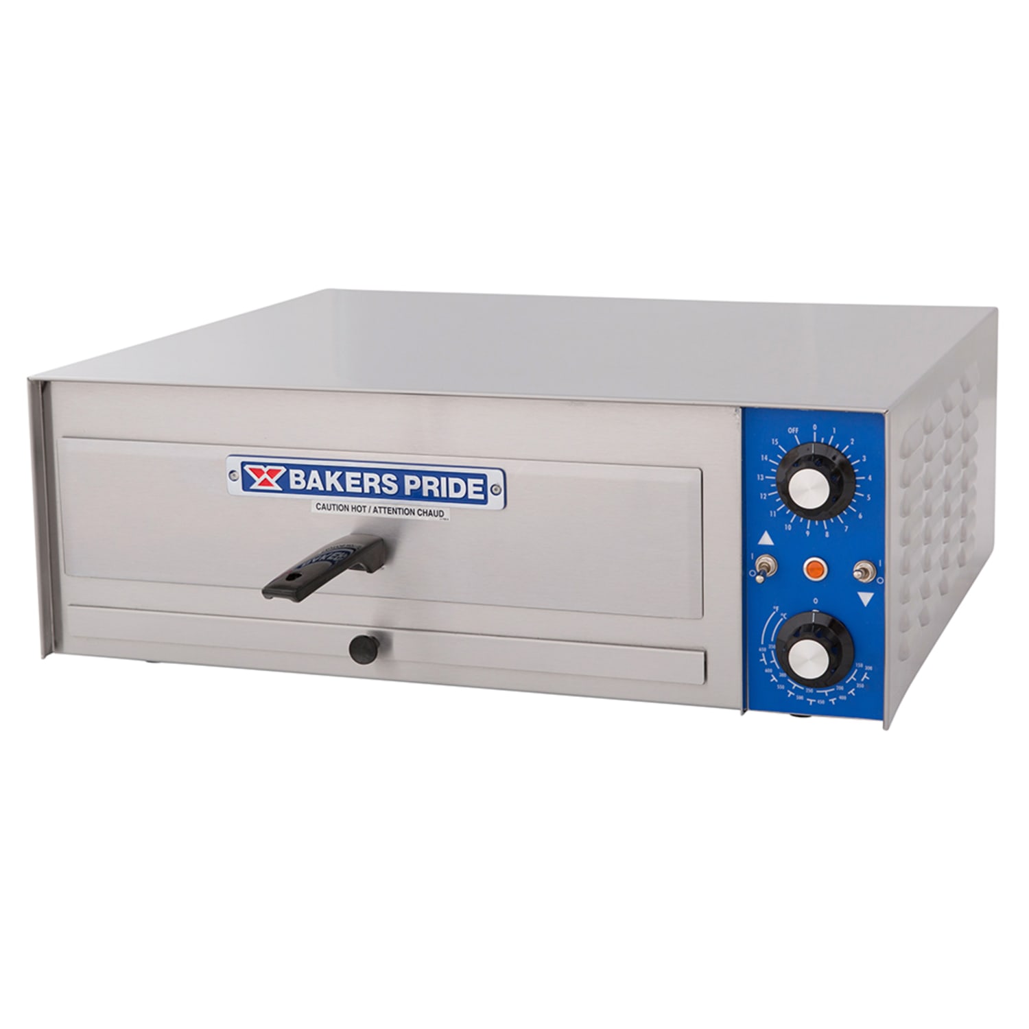 Bakers Pride PX-16 240/1 HearthBake Countertop Pizza Oven - Single Deck, 208-240v/1ph, Stainless Steel