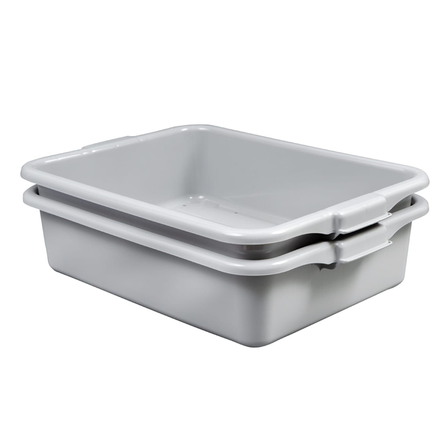 Vollrath 1502-31 Bus Box - 20 x 15 x 5 3/4, Perforated, Gray
