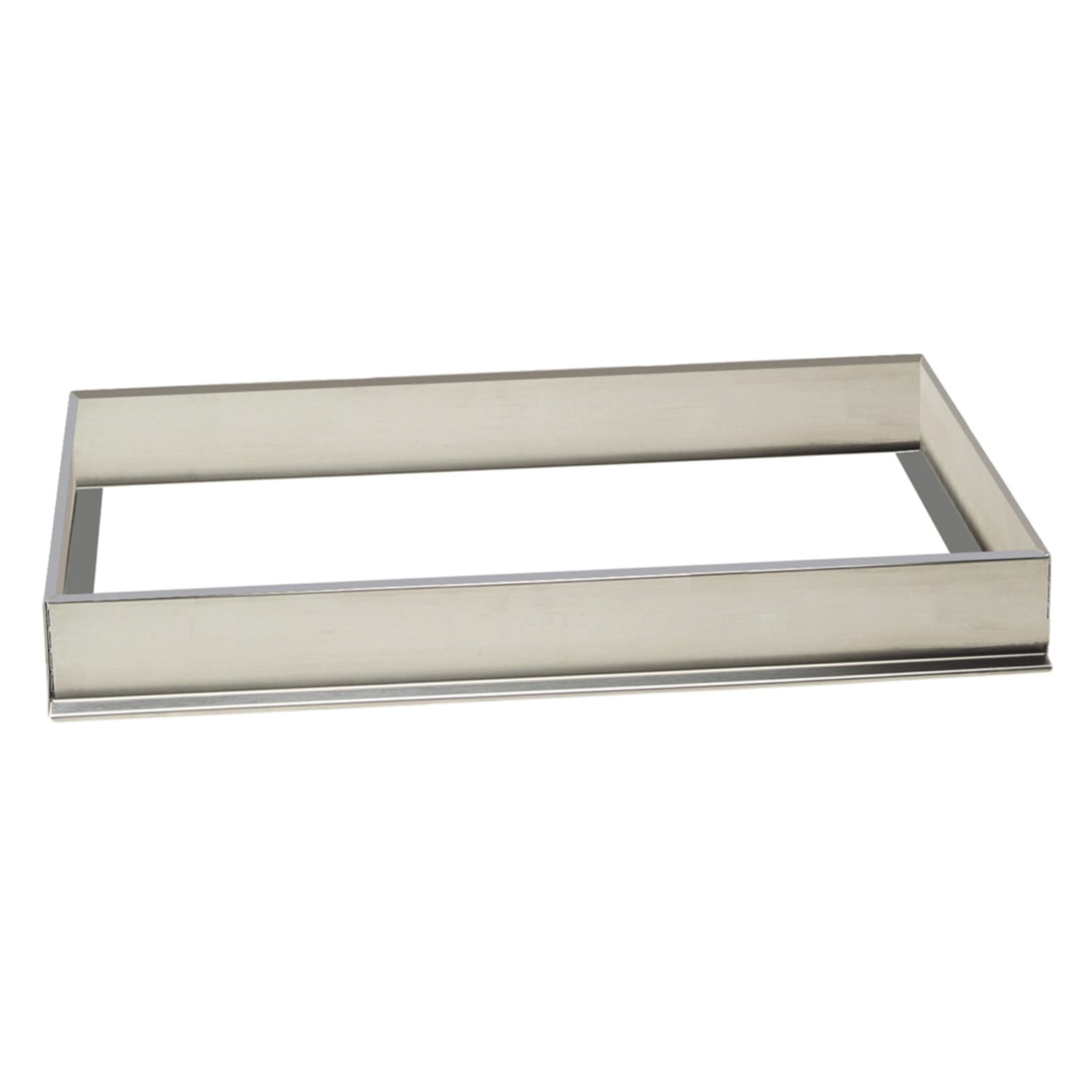 Cadco PSTBS Steam Pan Holder For 1 Full, 2 Half Or 3 Third Size Pans, Stainless Steel