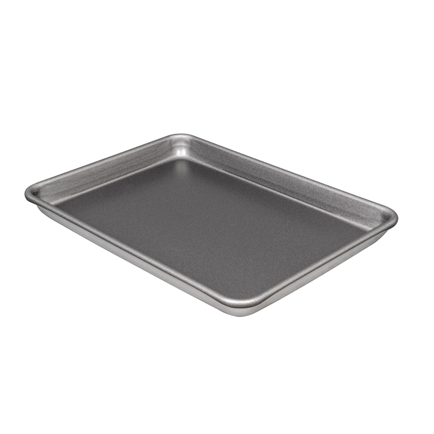 Vollrath 5220NS 1/4 Quarter Size Bun / Sheet Pan - 13 x 9 1/2 x 1, 16 gauge Aluminum, Gray