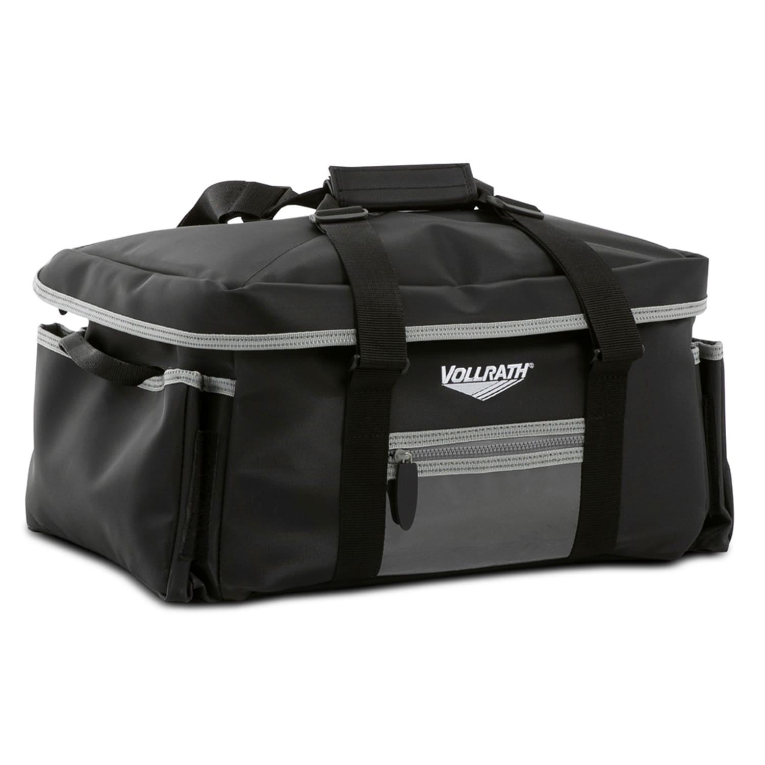 Vollrath VCBL300 Catering Bag w/ Removable Liner - 23 x 15 x 14, Black, 3 Dividers