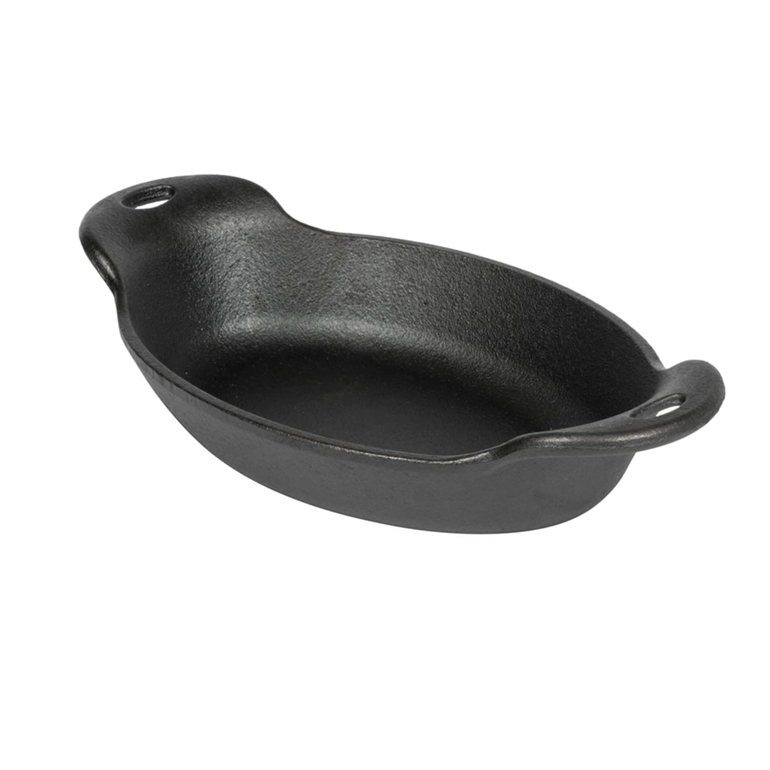 Lodge HM16OS 16 oz Cast Iron Seasoned Mini Server, Black