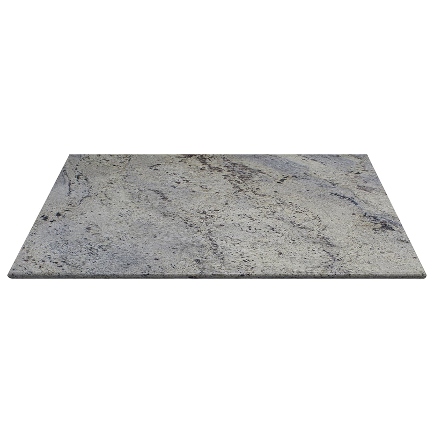 Art Marble G208 30X72 30 x 72 Rectangular Granite Table Top - Indoor/Outdoor, Kashmir White, Multi-Colored