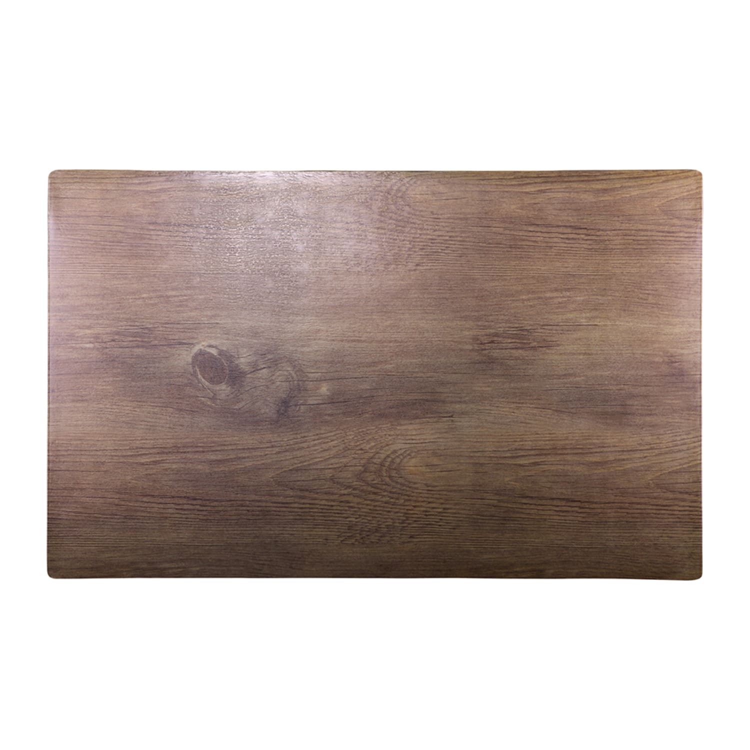 Elite Global Solutions M2415-WN Rectangular Fo Bwa Meta Riser - 24 x 15, Melamine, Faux Walnut, Brown