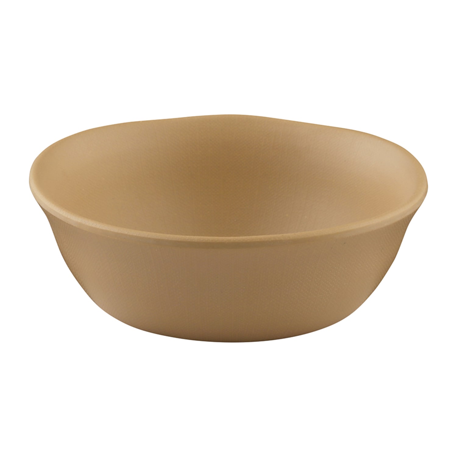 Elite Global Solutions ECO1015-PB 10 oz Round Melamine Bowl, Paper Bag, 5"" x 1 3/4"", Brown, Case of 6