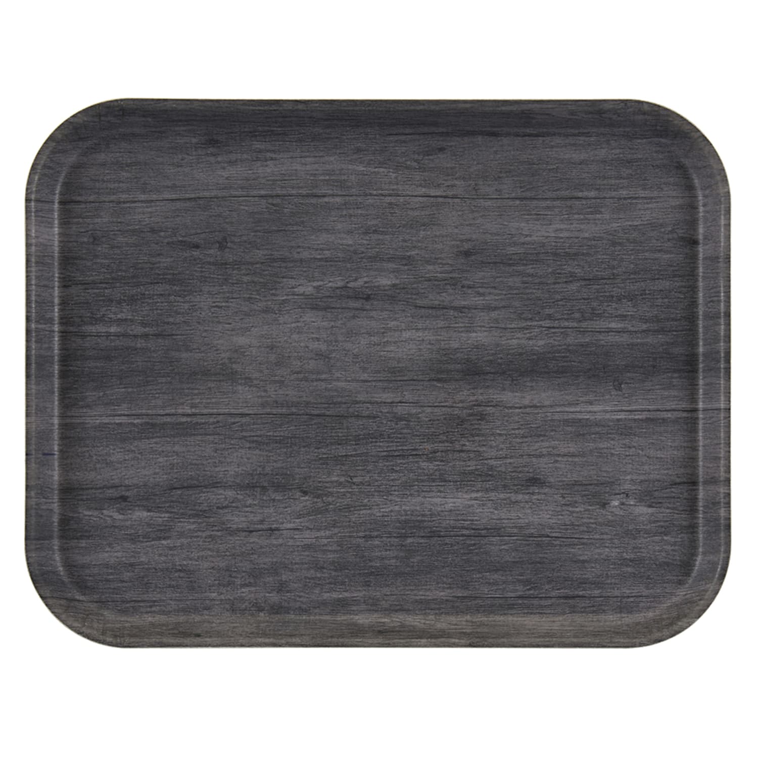 Cambro 1418DC815 Rectangular Serving Camtray - 14 x 18, Fiberglass, Charcoal Gray, 1 Dozen