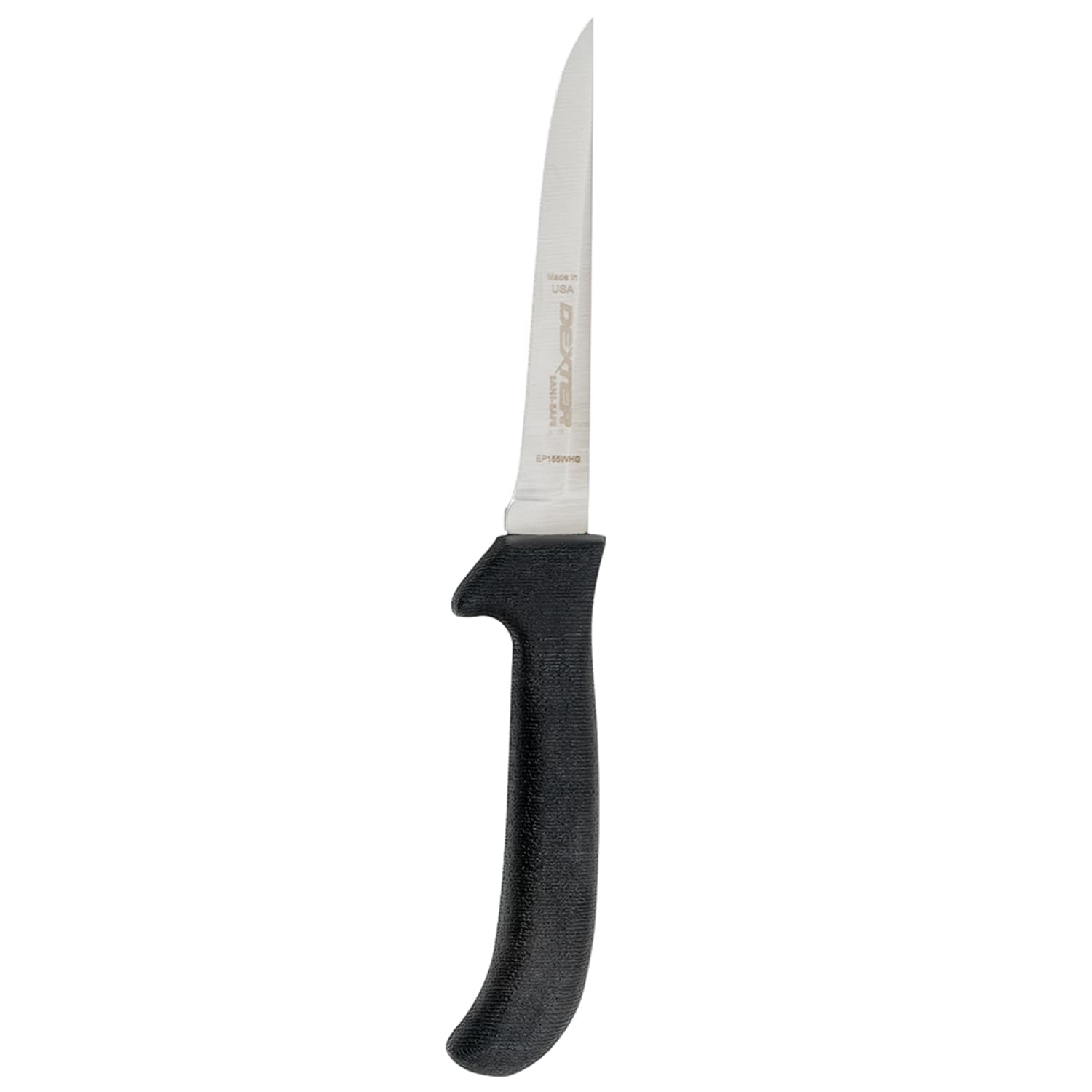 Dexter Russell EP155WHGB SANI-SAFE 5 Deboning Knife w/ Polypropylene Black Handle, Carbon Steel