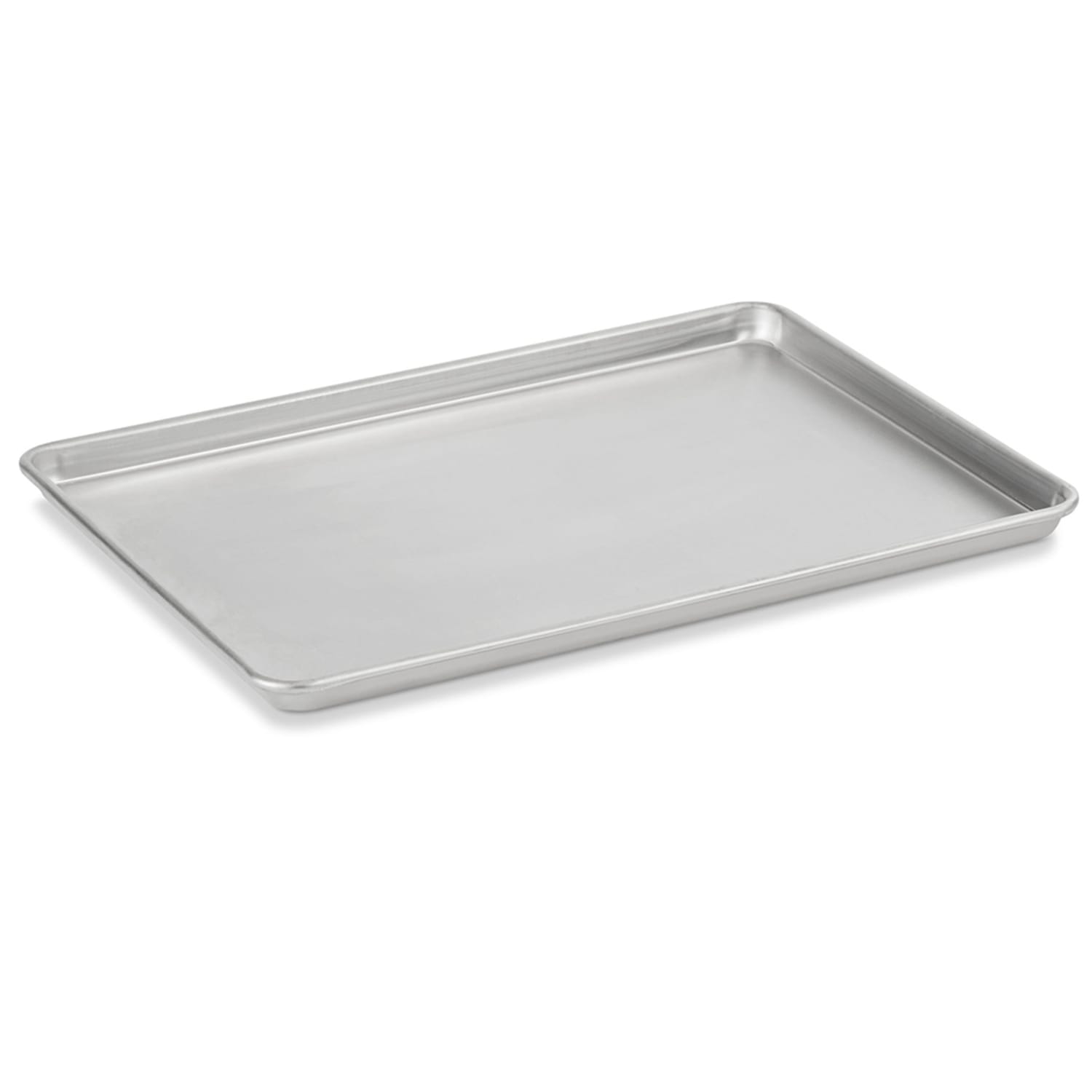 Vollrath 5223 2/3 Two Third Size Bun / Sheet Pan - 21 x 15 x 1, 18 gauge Aluminum, Natural Finish, Silver