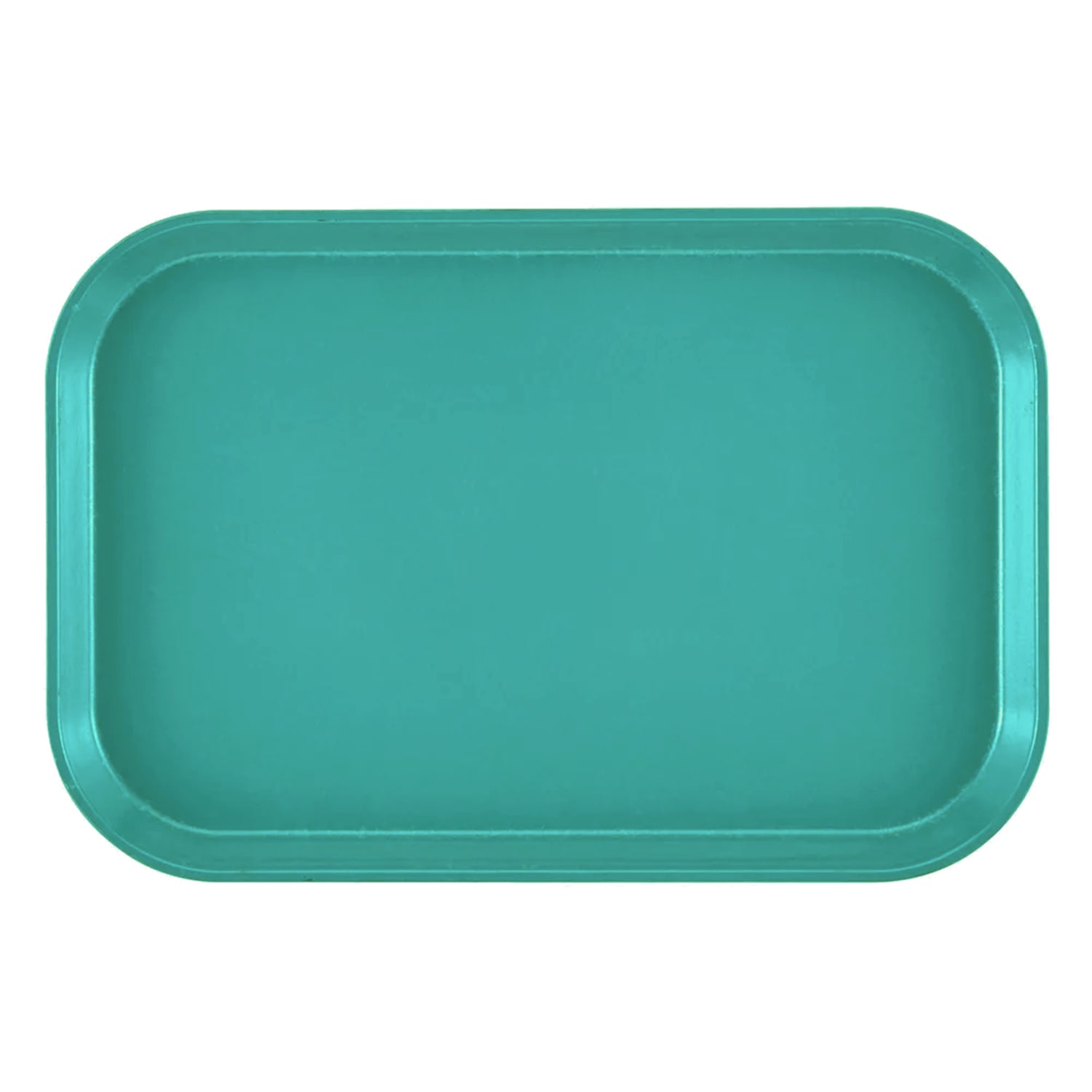 Cambro 1015MT140 Rectangular Market Display Tray - 10 1/8 x 15 x 3/4, Green, 2 Dozen