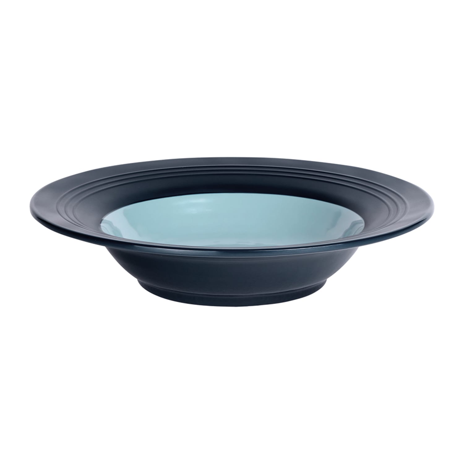 Elite Global Solutions DB82GM-ABY/LAP 16 oz Round Melamine Bowl, Abyss/Lapis, Abyss & Lapis Blue, 10"" x 2""