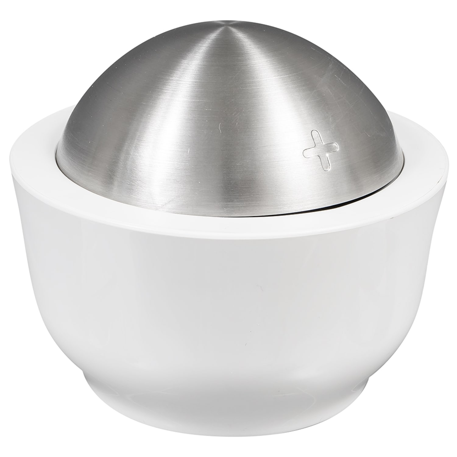 Chef'n 101-738-237 Dash Salt Cellar w/ Flip-Top Lid, Stainless Steel