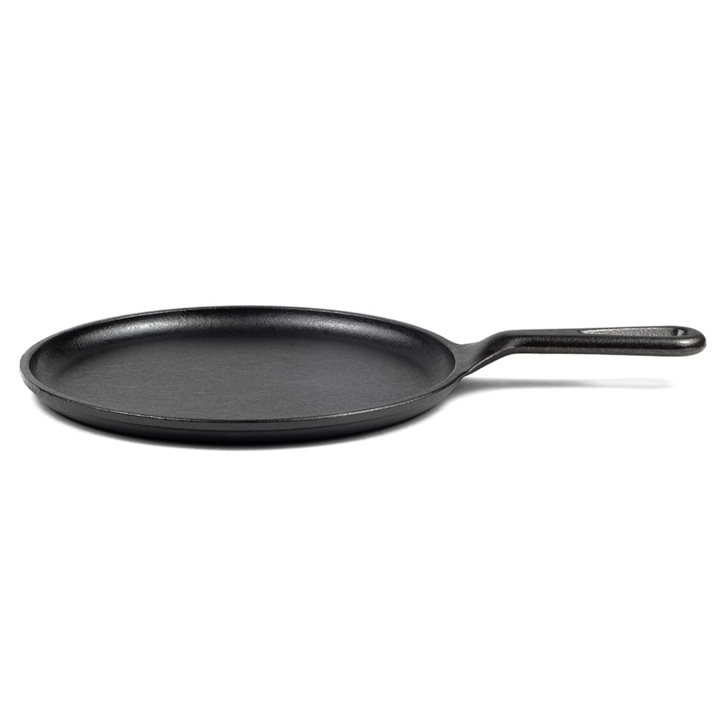 Lodge L6OG3 8 3/8 Round Cast Iron Old Style Griddle, Black