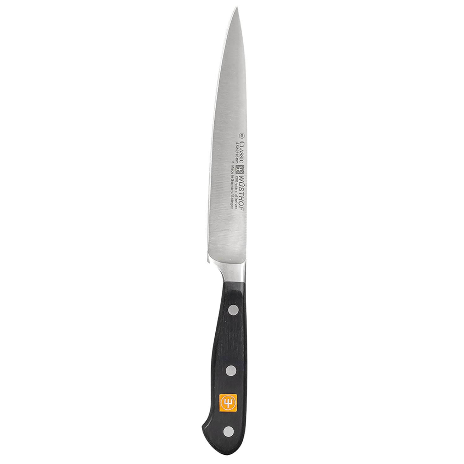 Wusthof 1040100716 Classic 6 Utility Knife - Full Tang, Forged, Riveted, Stainless Steel
