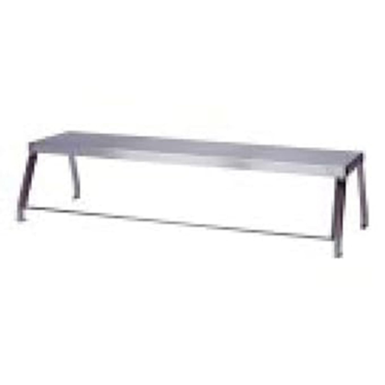 Duke 956-461-2 Overshelf w/ Stainless Protector Panel & Ends, 30 3/8 x 10 1/2 x 20, Glass Protector, Silver