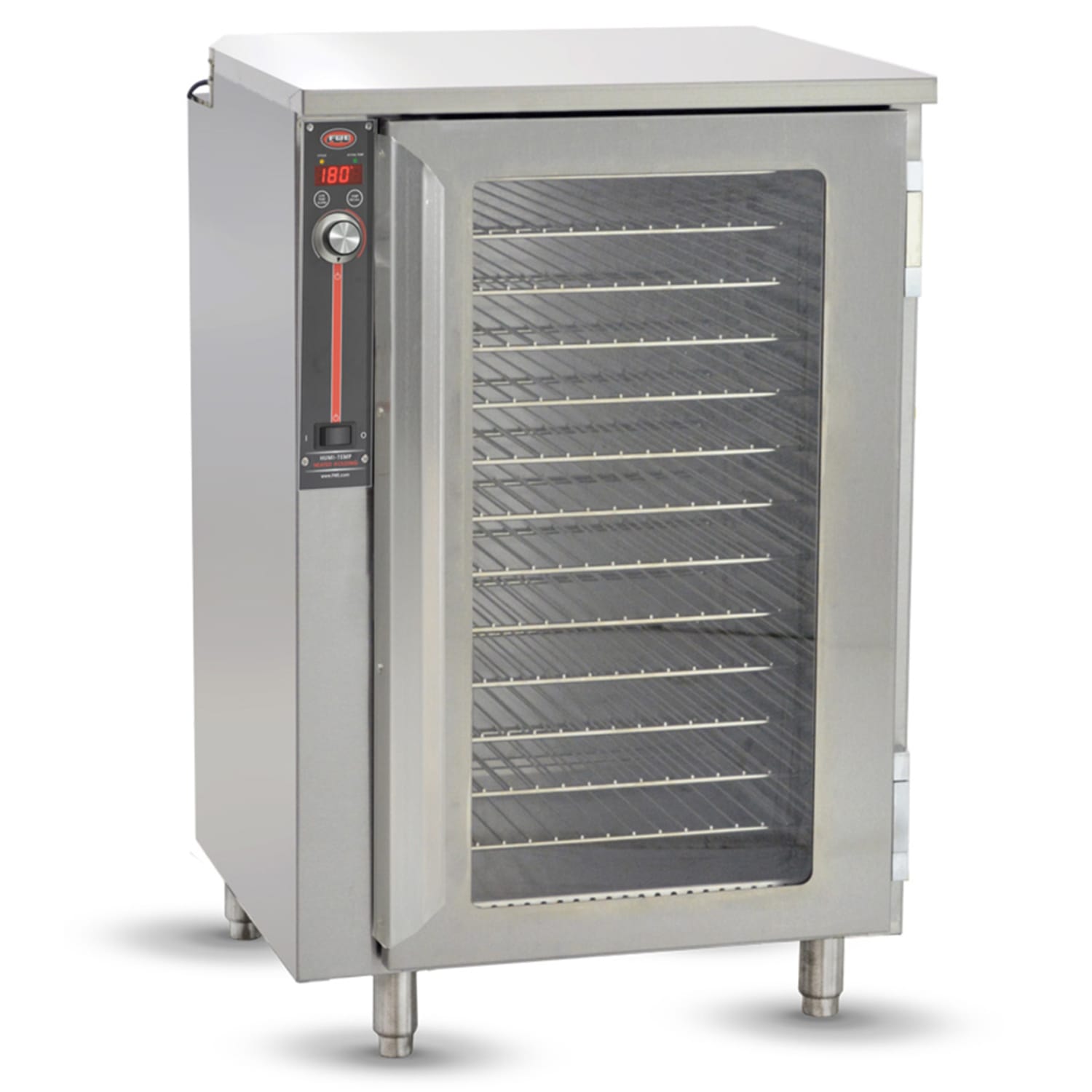 FWE HLC-1717-13 Half Height Pizza Holding Cabinet w/ 13 Pizza Box Capacity, 120v, 13 Racks, 120 V, Stainless Steel